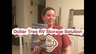 Dollar Tree RV Storage Solution