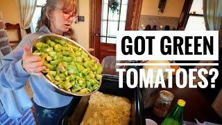 THE GREEN TOMATO CANNING RECIPE | Green Tomato Curry