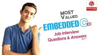 Embedded C Interview Questions and Answers 2019 Part-1 | Embedded C | Wisdom IT Services