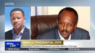 Somalia's former PM Farmajo looks to have won the presidency