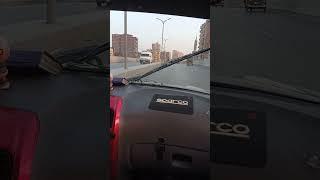 Guotdit Chol Achuil driving in Cairo Egypt 