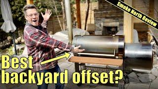 Did I find a BETTER offset smoker than Franklin's Pit?  Smoke North offset smoker review