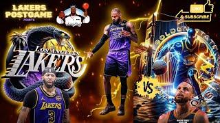 *Live* LAKERS VS WARRIORS POSTGAME !