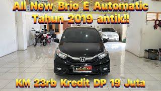 JUAL CEPAT !! HONDA ALL NEW BRIO E AT TAHUN 2019 || @chalistamotor