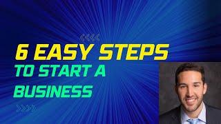 6 EASY STEPS TO START A COMPANY  #business #businessowner