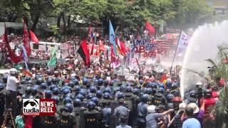 NEWSREEL: March to US Embassy vs new US RP agreement blasted with water cannons