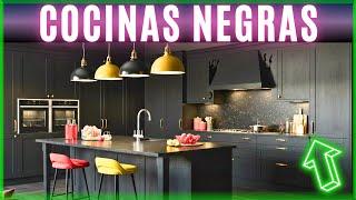 ADIÓS Cocinas Blancas  Elegancia Atemporal y Tendencia 2025 [HOLA COCINAS NEGRAS] ️