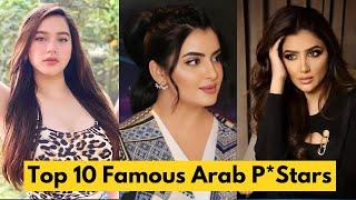 Top 10 Famous Arab Prnstars of 2024 || Top Arab P*stars ️️