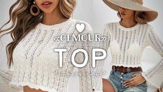 ТОП, ️‍ ЧТО ВЫ ИСКАЛИ! ️‍ FASHION KNTTING SUMMER TOP! ️‍