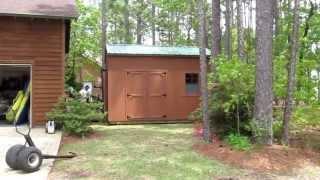 Shed Depot of NC installs at Boiling Spring Lakes, NC