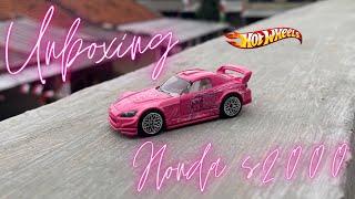 Unboxing Hotwheels Premium Honda S2000 Pink Suki Quick Shifters