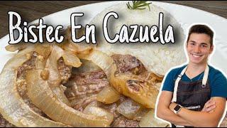 Bistec En Casuela Cubano-Comida Cubana Facil y Rapida - Cuban food Recipes - Cocina Cubana