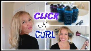 Click n Curl Blow dry system Review & Demo | BEAUTY OVER 40