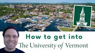 How to get into the University of Vermont