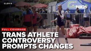 Transgender athlete controversy prompts California to change policy ahead of track championship