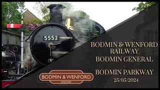 Bodmin General - Bodmin Parkway | Bodmin & Wenford Railway | 25/05/2024