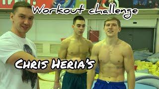 Гимнасты и тренер попробовали жесткий челлендж / workout challenge Cris Heria’s (2020)