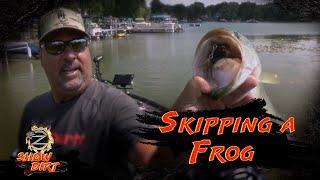 SKIPPING A FROG for Bass - ZONA SHOW DIRT Episode #35