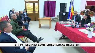 BIT TV LIVE - SEDINTA CONSILIULUI LOCAL HELESTENI, 7 NOIEMBRIE 2024