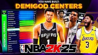 BEST CENTER BUILDS on NBA 2K25! BEST ALL AROUND CENTERS + INSIDE CENTERS & SHOOTING CENTERS NBA 2K25