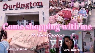 BURLINGTON SHOP WITH ME | store walkthrough (purses, beauty, clothing, decor, & haul at the end)