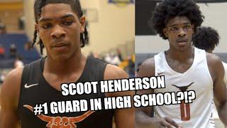 SCOOT HENDERSON #1 GUARD IN 2022?!? Junior Season Highlights!!