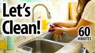 🫧 Let's Clean Together!  1 HOUR of CLEANING MOTIVATION & ADVICE!