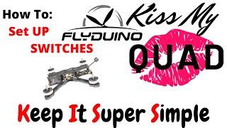 Setting Up Switches On KISS Flyduino - How To Arm & Disarm + More = Beginner's Guide