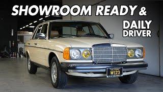 W123 Daily Driver: Preserving a Classic Mercedes-Benz 240D Showroom-Ready