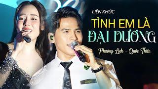 Liên Khúc Tình Em Là Đại Dương - Quốc Thiên & Phương Linh | Official Video | Thanh Âm Bên Thông