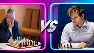 Anatoly Karpov VS Magnus Carlsen ,  World Blitz Championship 2007 , #trending #IQ_CHESS_FEED ️