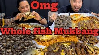 Whole fish  mukbang #mayagurung9799 