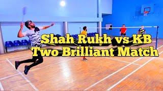  KB vs Shah Rukh | Epic Badminton Rivalry | Smash & Rally Showdown! #Badminton #KBvsShahRukh