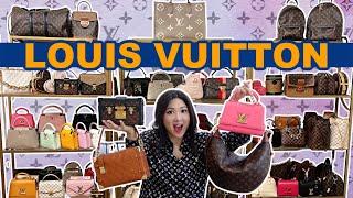 LOUIS VUITTON ENTIRE HANDBAG COLLECTION 2023 | Honest REVIEW, LEAST -MOST USED, LETTING GO | CHARIS