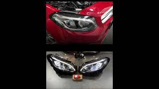 Mercedes-Benz -W117, W156, W176, W246 | B-Class installs new LED headlights