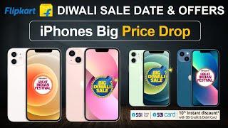 All iPhones Big Price Drop On Flipkart Diwali Sale and Amazon 2022 | iPhone 13, 12, 11, mini