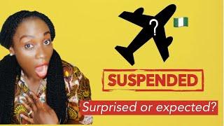 This NIGERIAN AIRLINE was Suspended INDEFINITELY | Why I Don't Like Flying Domestic in Nigeria