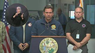 Hurricane Idalia: Gov. Ron DeSantis provides update on hurricane's impact