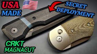 New USA Made CRKT Knives Made by Hogue in Magnacut