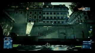 Battlefield 3 underwater tankdriving in seine crossing river