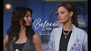 charlotte & amelia | before you go