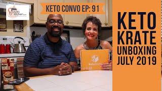 Keto Krate Unboxing JULY 2019 Box | New Keto Products | #ketoproducts #ketosnacks  #ketolifestyle