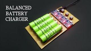 How to make Balanced Battery Charger at home