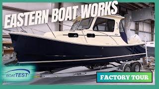 Eastern Boat Works: Factory Tour & Boat Building Process | Custom Craftsmanship Revealed