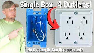 The GENIUS 4 Outlet Receptacle That Almost Nobody Knows About | How To Install