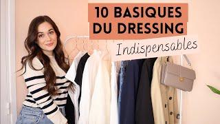 LES 10 BASIQUES MODE DU DRESSING | Indispensables mode | Garde Robe Capsule | Lauriane Villa