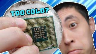 Can Ice Cubes Replace your CPU Cooler?