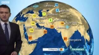 Today BBC Weather report