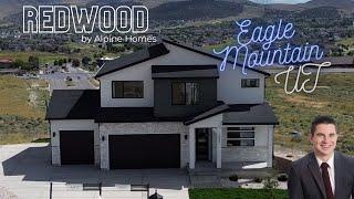 Eagle Mountain, Utah | Alpine Homes | Redwood SFH | 3,632 SqFt | Spring Run | Utah County