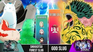 GOD SLUG vs ALL SLUG POWER LEVELS  ( Naruto Power Levels ) Shinobi Scale